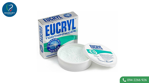 Bột tẩy trắng răng Eucryl là gì? 